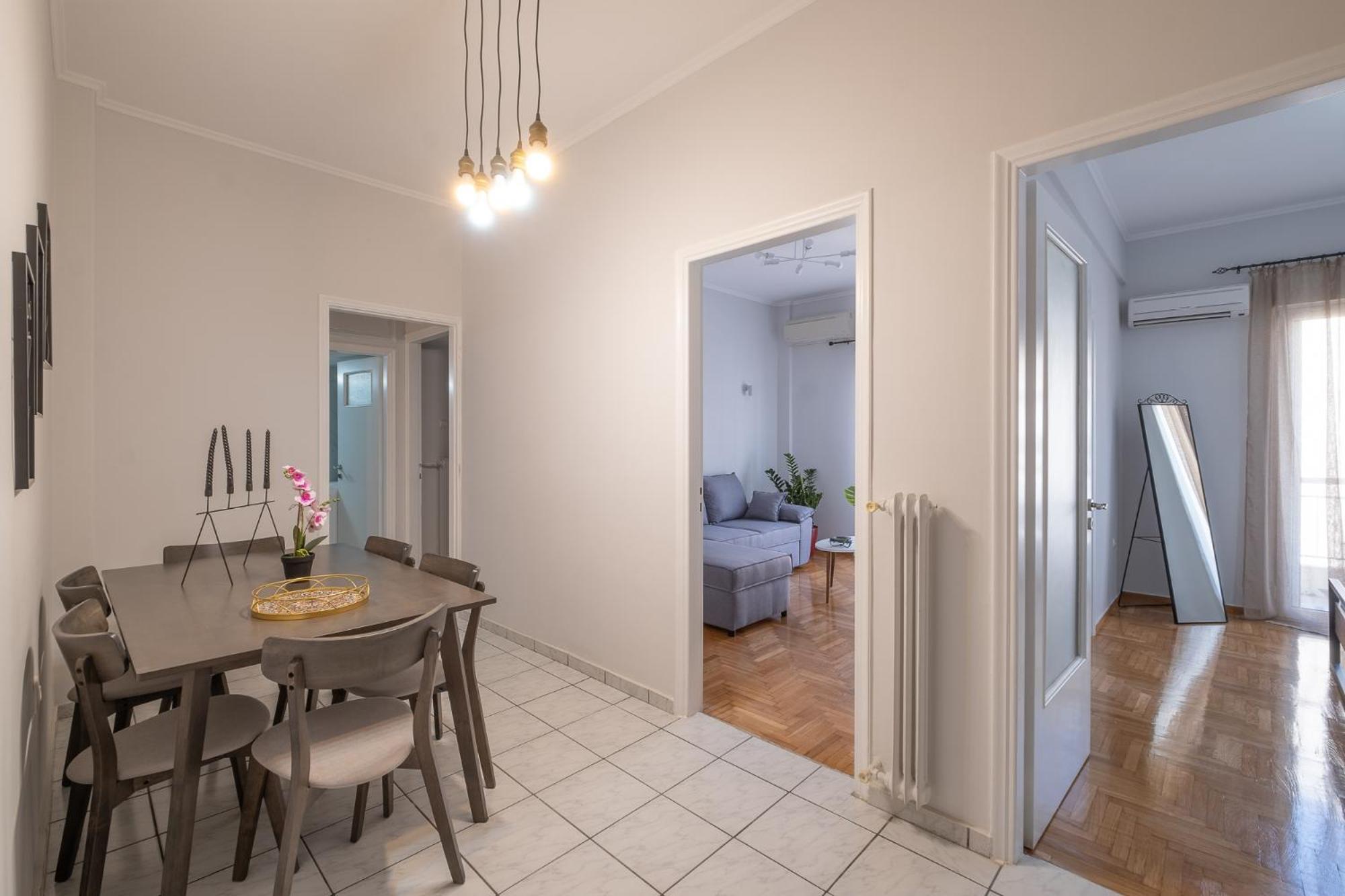 Lovely And Modern 3Bd Apartment Close To Ampelokipoi Metro Athènes Extérieur photo